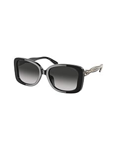 Coach 53 mm Black Sunglasses