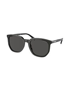 Coach 55 mm Transparent Dark Grey Sunglasses