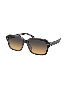 Coach 56 mm Dark Grey Sunglasses