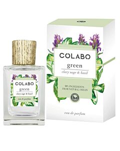 Colabo Unisex Green Clary Sage & Basil EDP Spray 3.4 oz Fragrances 5903719640480