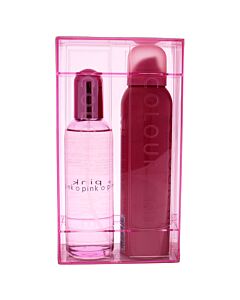 Colour Me Pink by Milton-Lloyd for Women - 2 Pc Gift Set 3.4oz EDP, 5oz Body Spray
