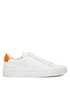 Common Projects Ladies Retro Bicolor Leather Low-Top Sneakers