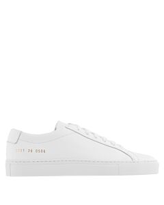 Common Projects Ladies White Original Achilles Low-Top Sneakers