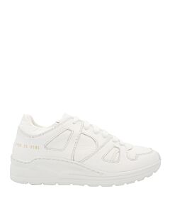 Common Projects White Leather Track Technical Low-Top Sneakers