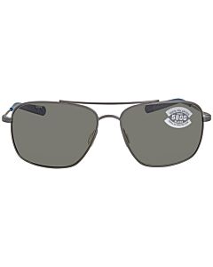 Costa Del Mar CANAVERAL 59 mm Brushed Grey Sunglasses