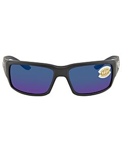 Costa Del Mar Fantail 58.9 mm Matte Black Sunglasses