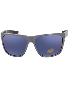 Costa Del Mar Ferg XL 61.8 mm Shiny Grey Sunglasses