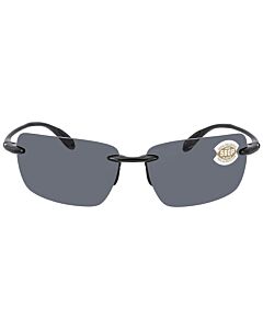 Costa Del Mar Gulf Shore 65.8 mm Shiny Black Sunglasses