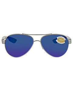 Costa Del Mar LORETO 56 mm Palladium/White Sunglasses