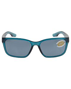 Costa Del Mar Palmas 57.4 mm Teal Sunglasses