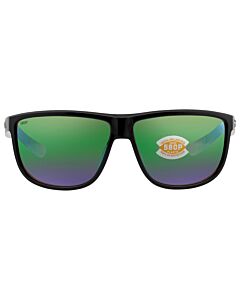 Costa Del Mar Green Mirror Rectangular Mens Sunglasses 06S9010 901002 61