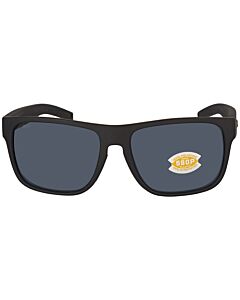 Costa Del Mar 59 mm Matte Black Sunglasses