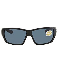 Costa Del Mar Tuna Alley 61.8 mm Matte Black Sunglasses
