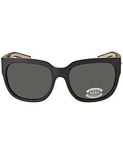Costa Del Mar Waterwoman 2 57.5 mm Matte Black Sunglasses
