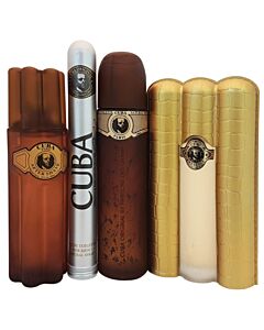 Cuba Men's Barrel Gift Set Fragrances 5425017732334