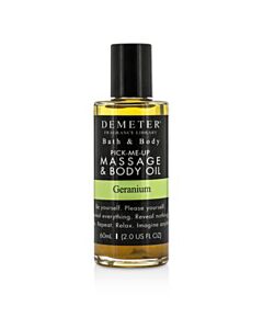 Demeter Ladies Geranium Massage & Body Oil 2 oz Bath & Body 648389054315