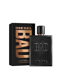 Diesel Men's Bad EDT Spray 3.3 oz Fragrances 3614273356053