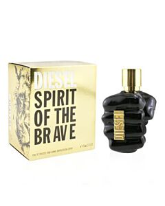 Diesel Men's Spirit of the Brave EDT Spray 2.5 oz Fragrances 3614272631885