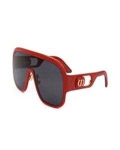Dior 00 mm Red Sunglasses
