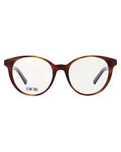 Dior 51 mm Blonde Havana Eyeglass Frames