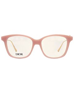 Dior 52 mm Shiny Pink Eyeglass Frames
