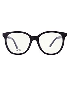 Dior 53 mm Black Eyeglass Frames