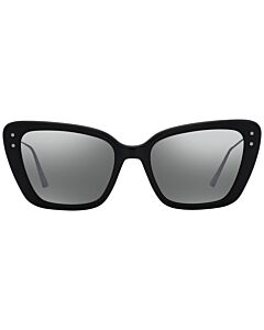Dior 54 mm Shiny Black Sunglasses