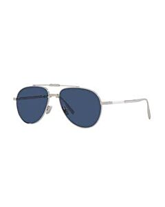 Dior 57 mm Silver Sunglasses