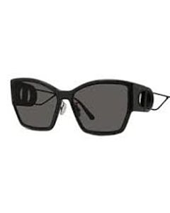 Dior 60 mm Shiny Black Sunglasses