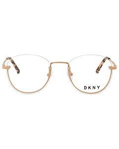 DKNY 52 mm Beige Eyeglass Frames