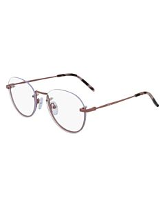 DKNY 52 mm Mauve Eyeglass Frames