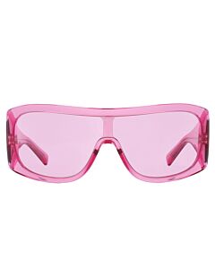 Dolce and Gabbana 30 mm Transparent Pink Sunglasses
