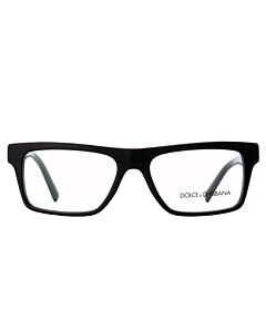 Dolce and Gabbana 52 mm Black Eyeglass Frames