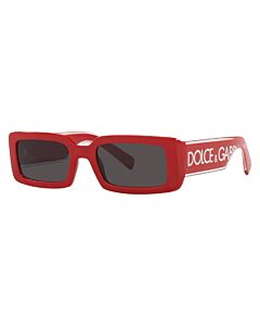Dolce and Gabbana 53 mm Red Sunglasses