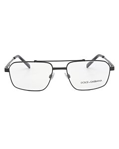 Dolce and Gabbana 56 mm Matte Black Eyeglass Frames