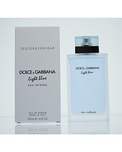 Dolce and Gabbana Ladies Light Blue Eau Intense EDP Spray 3.3 oz (Tester) Fragrances 8057971181360