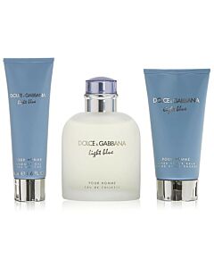 Dolce & Gabbana Men's Light Blue Gift Set Fragrances 3423222017927