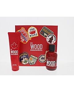 Dsquared2 Ladies Wood Red Pour Femme Gift Set Fragrances 8011003862740