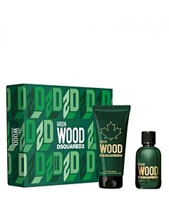 Dsquared2 Men's Green Wood Gift Set Fragrances 8011003879601