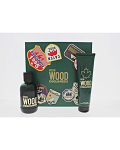 Dsquared2 Men's Wood Green Pour Homme Gift Set Fragrances 8011003862764