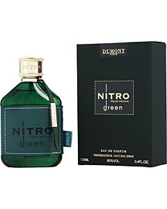 Dumont Men's Nitro Green EDP Spray 3.4 oz Fragrances 3760060761279