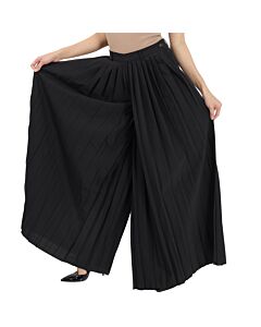 Each X Other Ladies Wide Pleated Pants In Black