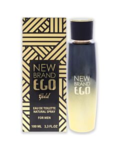 Ego Gold by New Brand for Men - 3.3 oz EDT Spray