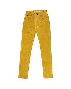 Little Eleven Paris Boys Yellow Melty Long Pants