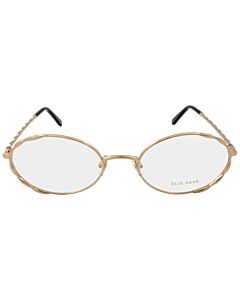 Elie Saab 54 mm Gold Eyeglass Frames
