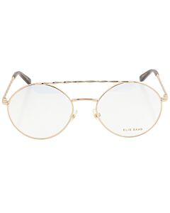 Elie Saab 55 mm Gold Eyeglass Frames