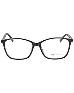 Emilio Pucci 54 mm Shiny Black Eyeglass Frames