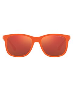 Emporio Armani 49 mm Matte Orange Sunglasses