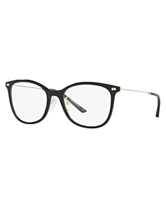 Emporio Armani 53 mm Shiny Black Eyeglass Frames