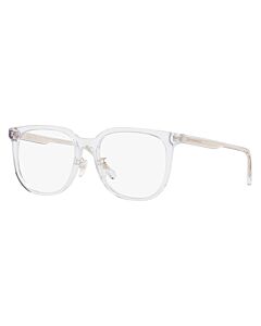 Emporio Armani 54 mm Shiny Crystal Eyeglass Frames